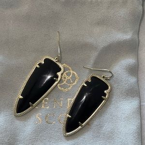 Black Kendra Scott Skylar earrings